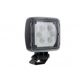 LED compact work light 2000 Lumen plastic cover lens